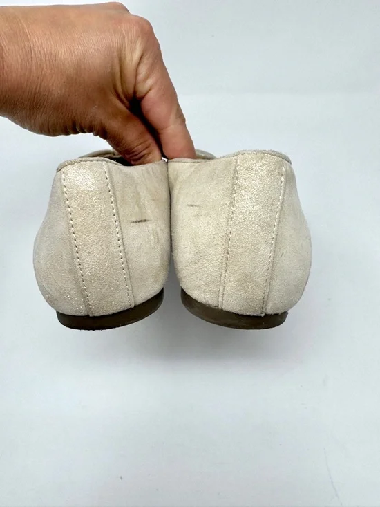 Vionic Klara Ballet Flats – Gold Metallic Leather - Picture 7 of 10